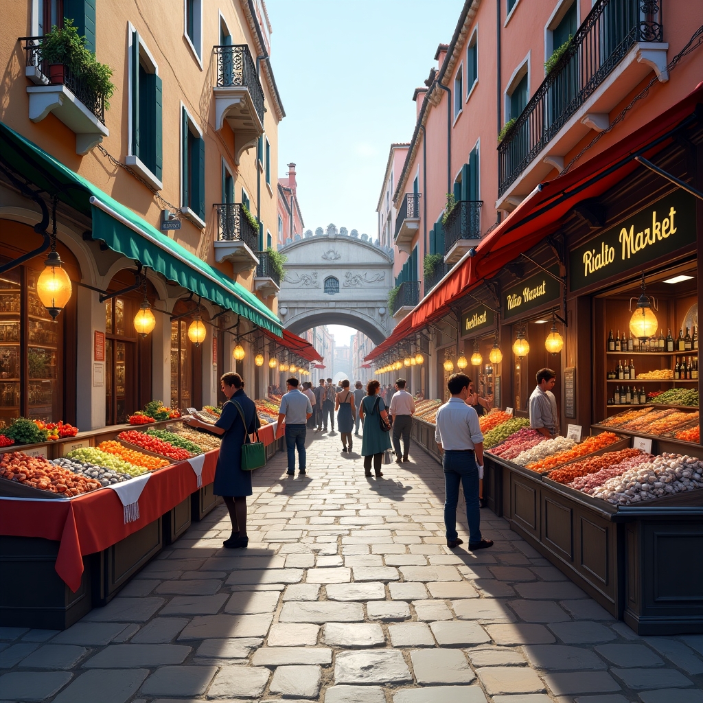 Cicchetti e vino in un bacaro veneziano